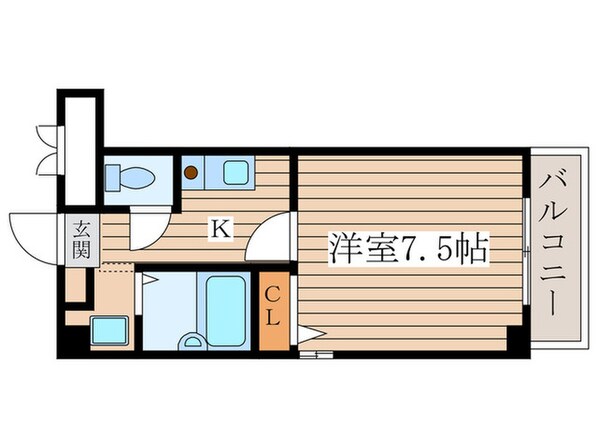 シュクオール瑞穂の物件間取画像